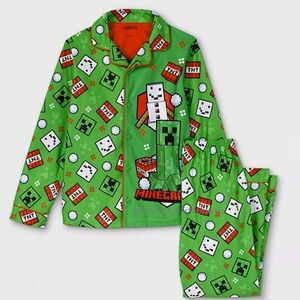 Minecraft pajama set